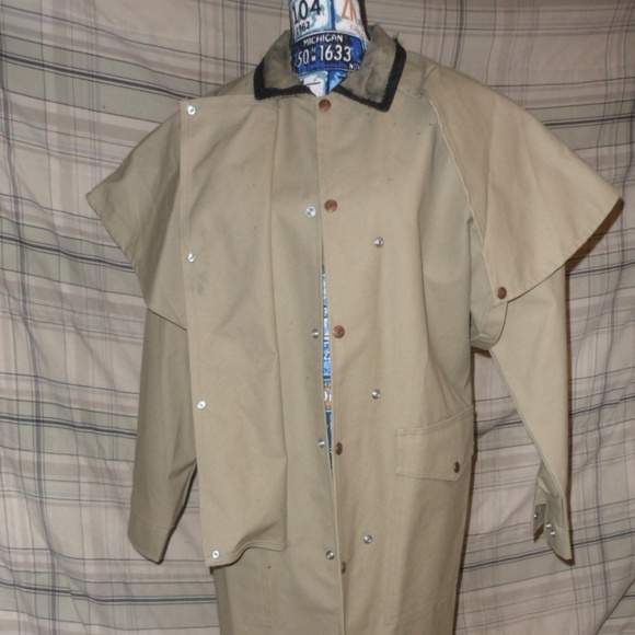 NWT Tan Cowboy Unisex Duster XXS - Picture 5 of 9